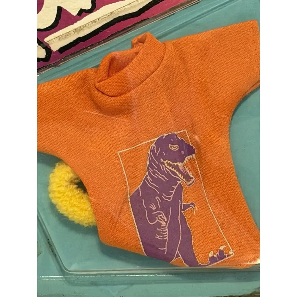 VINTAGE 1987 Hasbro Maxie Mix Match Fashion Shirt Scrunchie NOS FREE SHIPPING